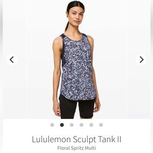 Lululemon Sculpt Tank II